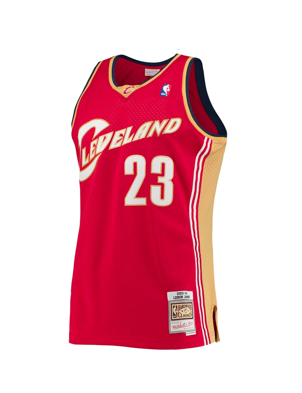 Mitchell and Ness Swing Jersey Cavs James 03-04 Home