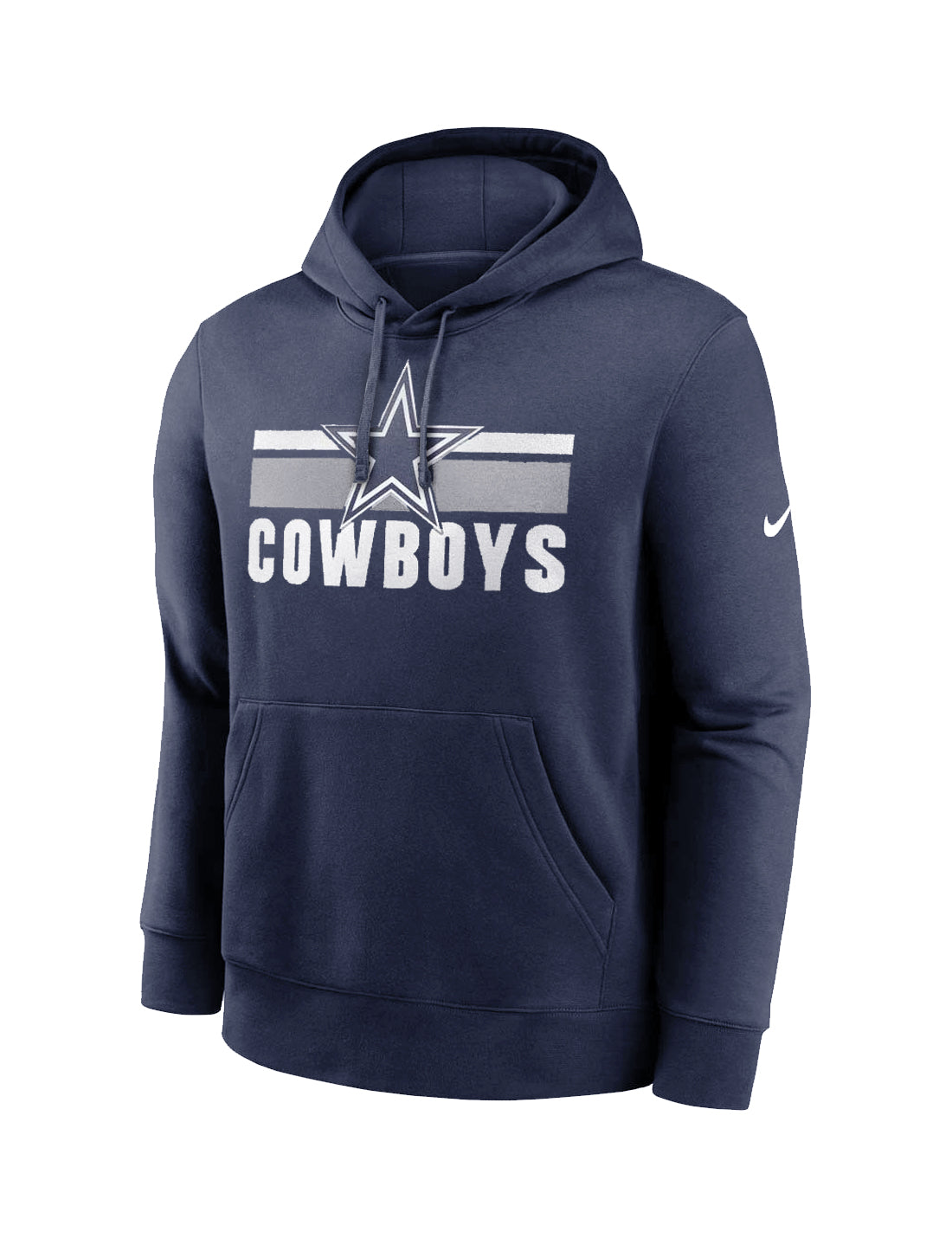 Dallas Cowboys Nike NFL Team Stripes Hoodie Jumper - Navy