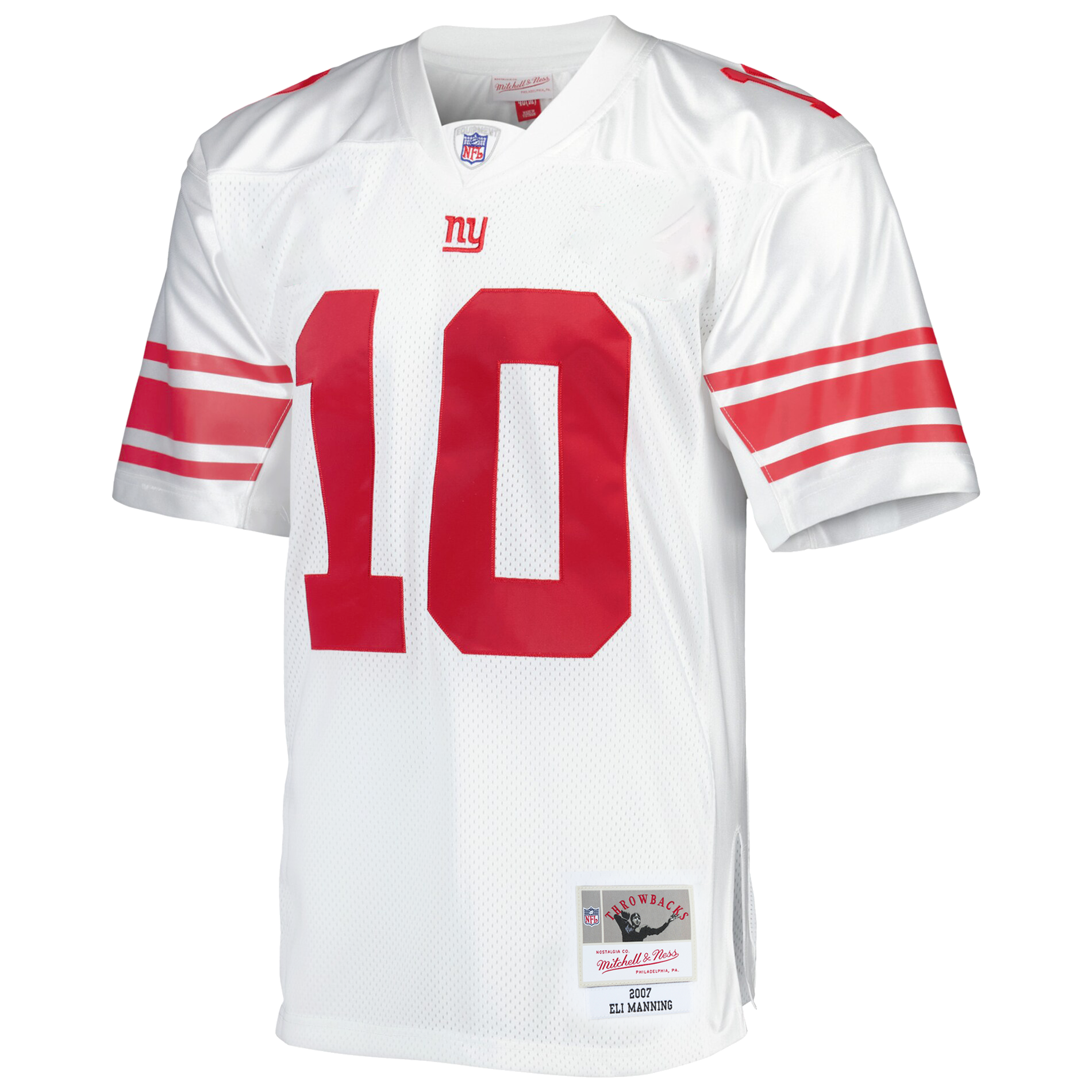 Eli Manning New York Giants Mitchell & Ness NFL 07 Legacy Jersey - White
