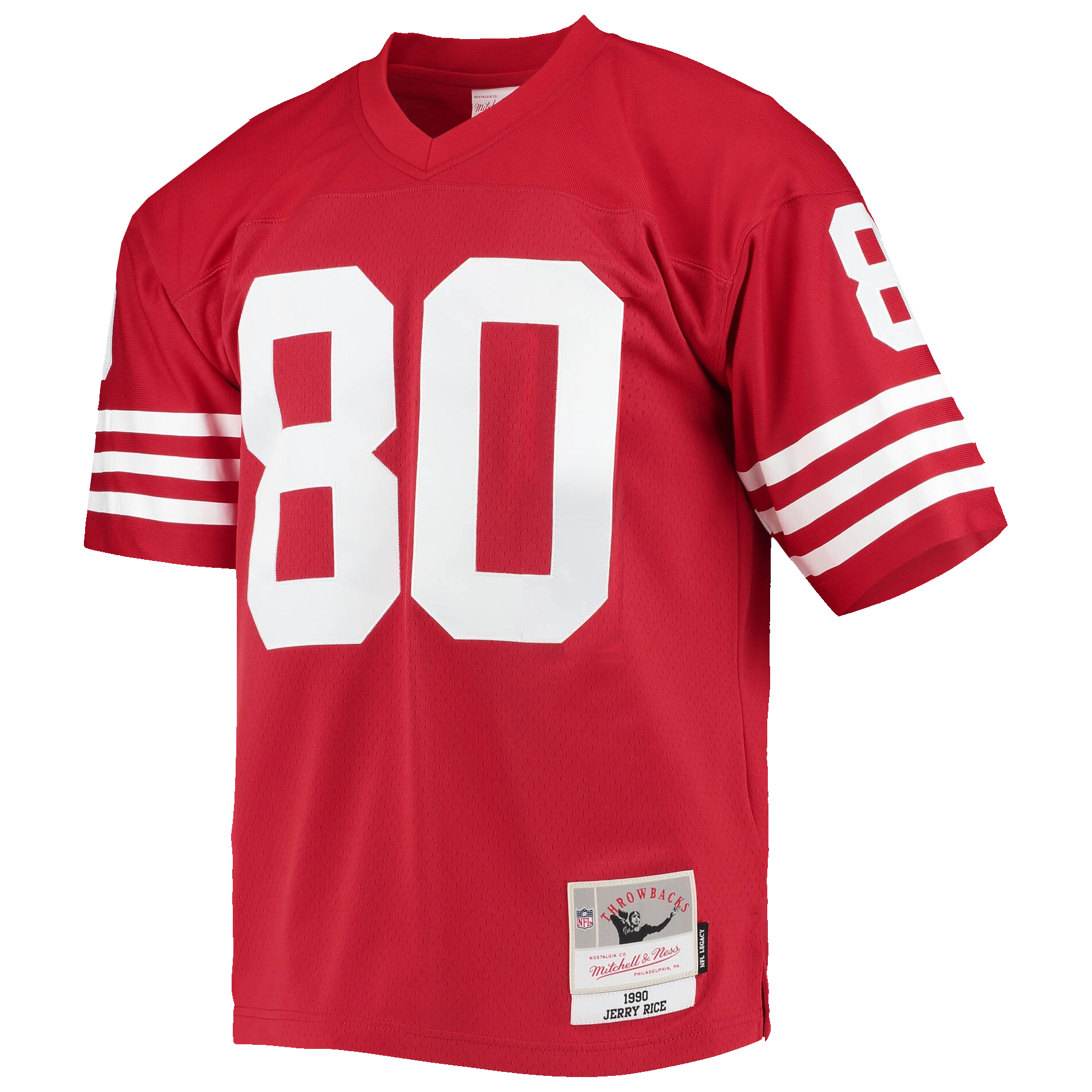 Jerry Rice San Francisco 49ers Mitchell & Ness NFL 90 Legacy Jersey - Red