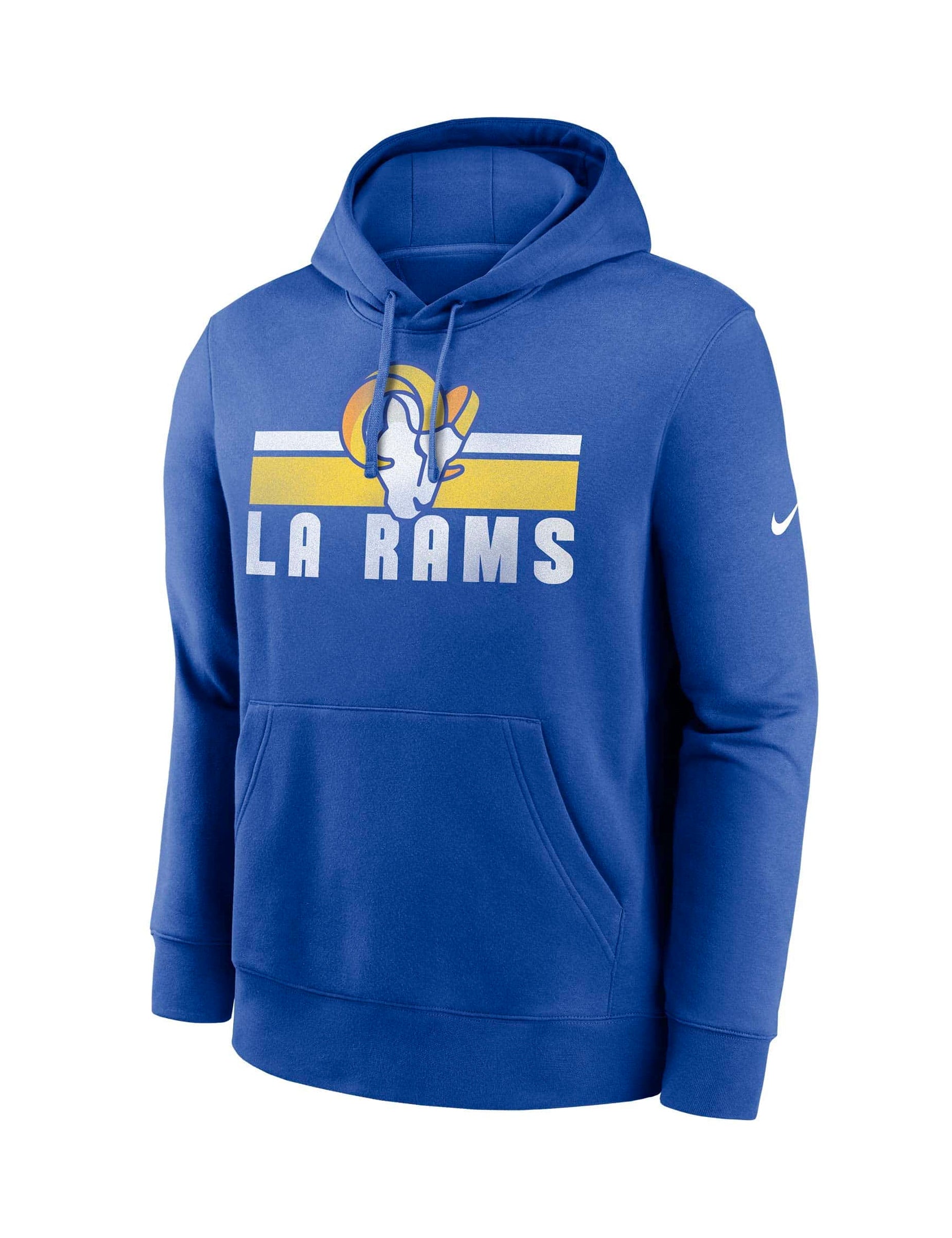 Los Angeles Rams Nike NFL Team Stripes Hoodie Jumper - Blue