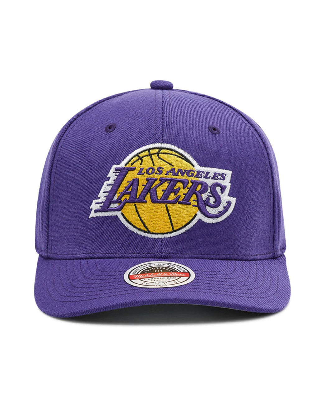 Mitchell & Ness Los Angeles Lakers Red Era Adjustable Snapback Hat Cap