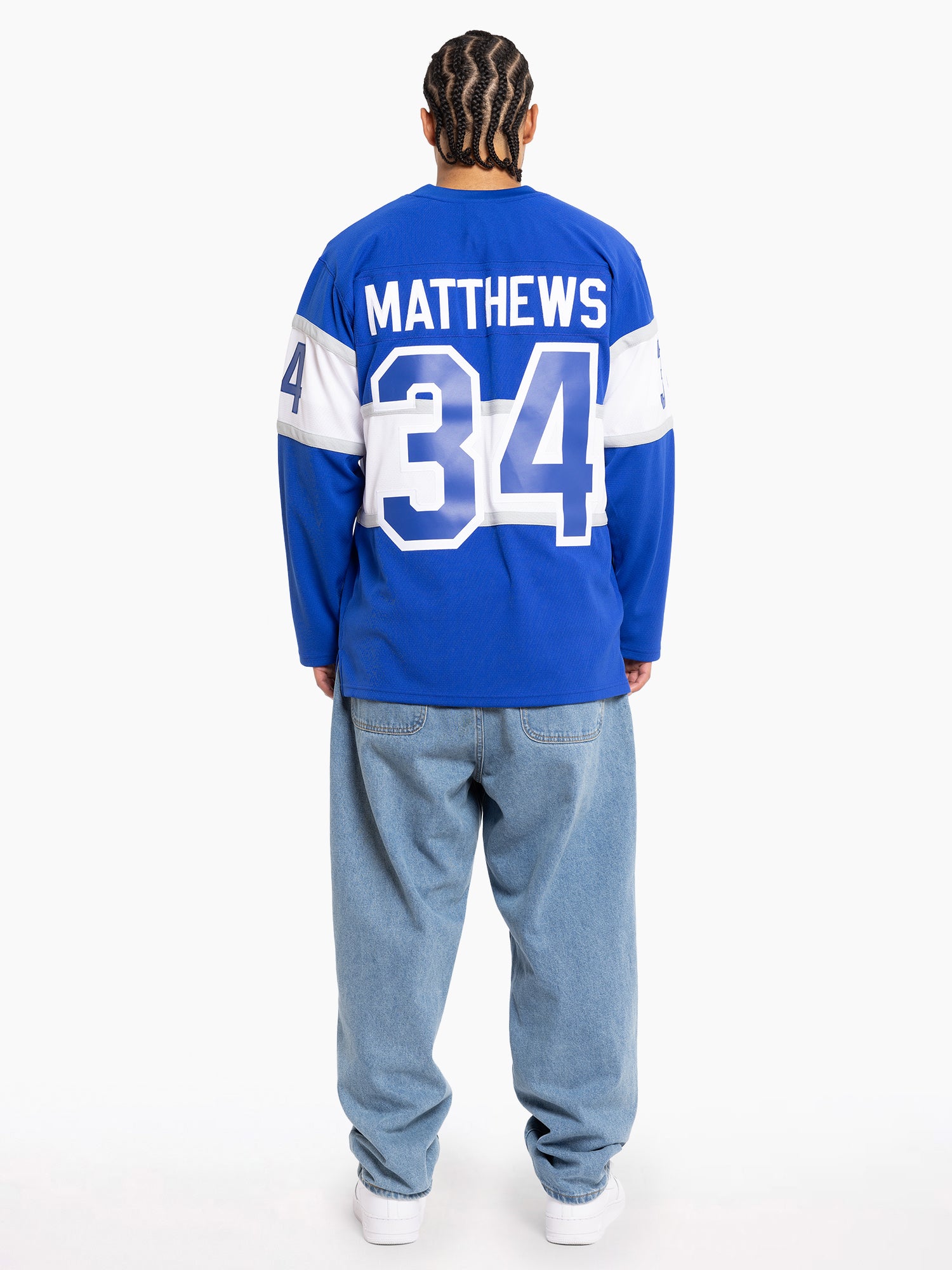 Auston Matthews Toronto Maple Leafs Mitchell & Ness 2017 Blue Line Player  Jersey - Blue