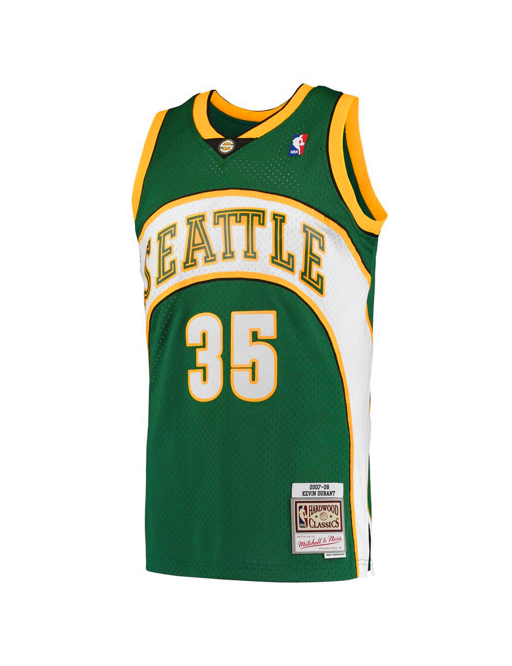Kevin Durant Seattle Supersonics Mitchell & Ness NBA 07-08 Swingman Jersey - Green