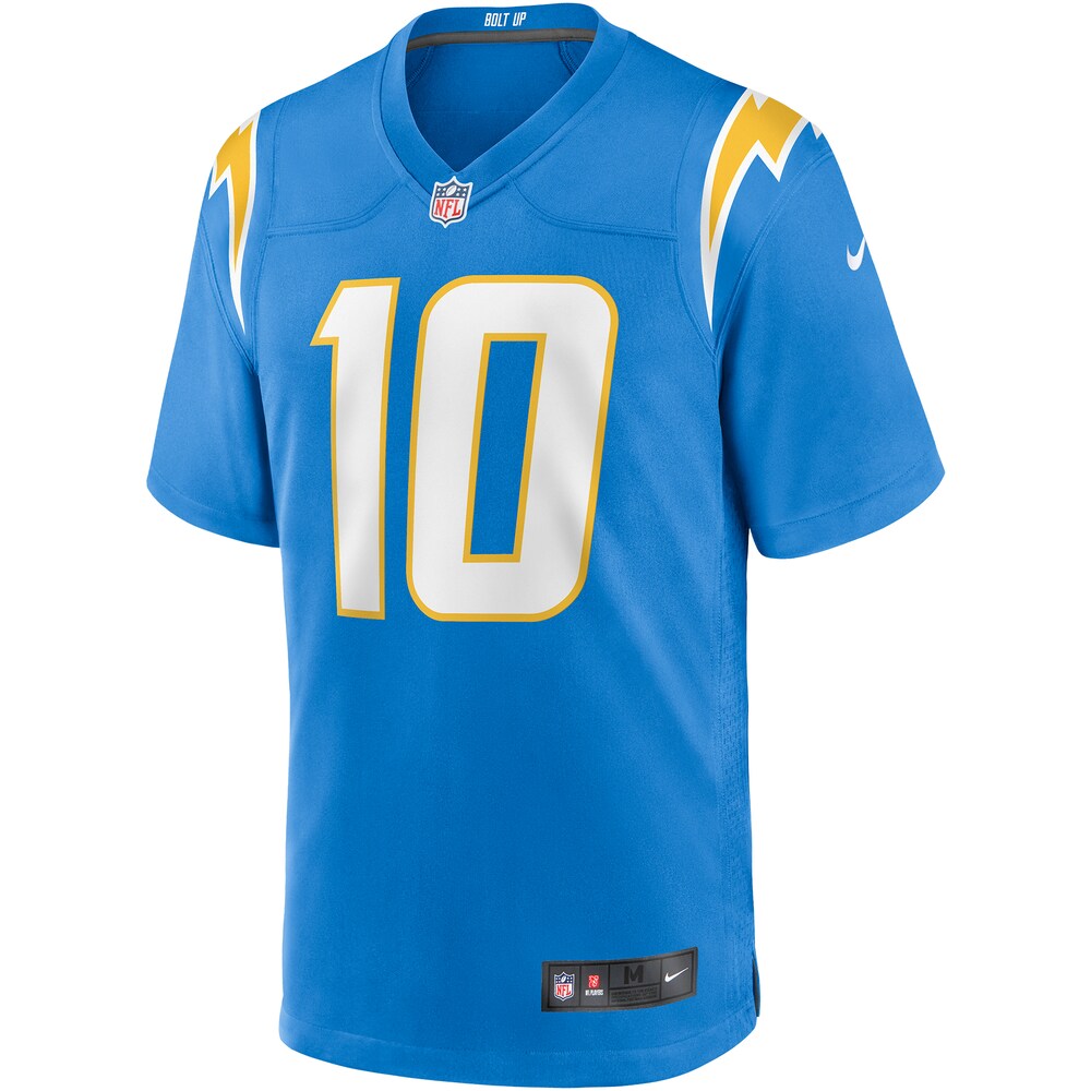 Justin Herbert Los Angeles Chargers Nike NFL Game Jersey - Blue