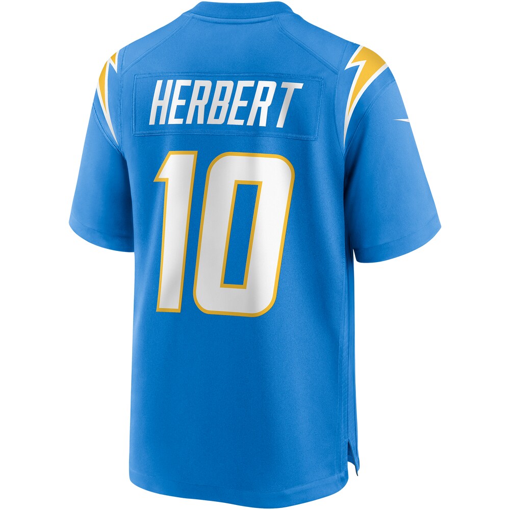 Justin Herbert Los Angeles Chargers Nike NFL Game Jersey - Blue