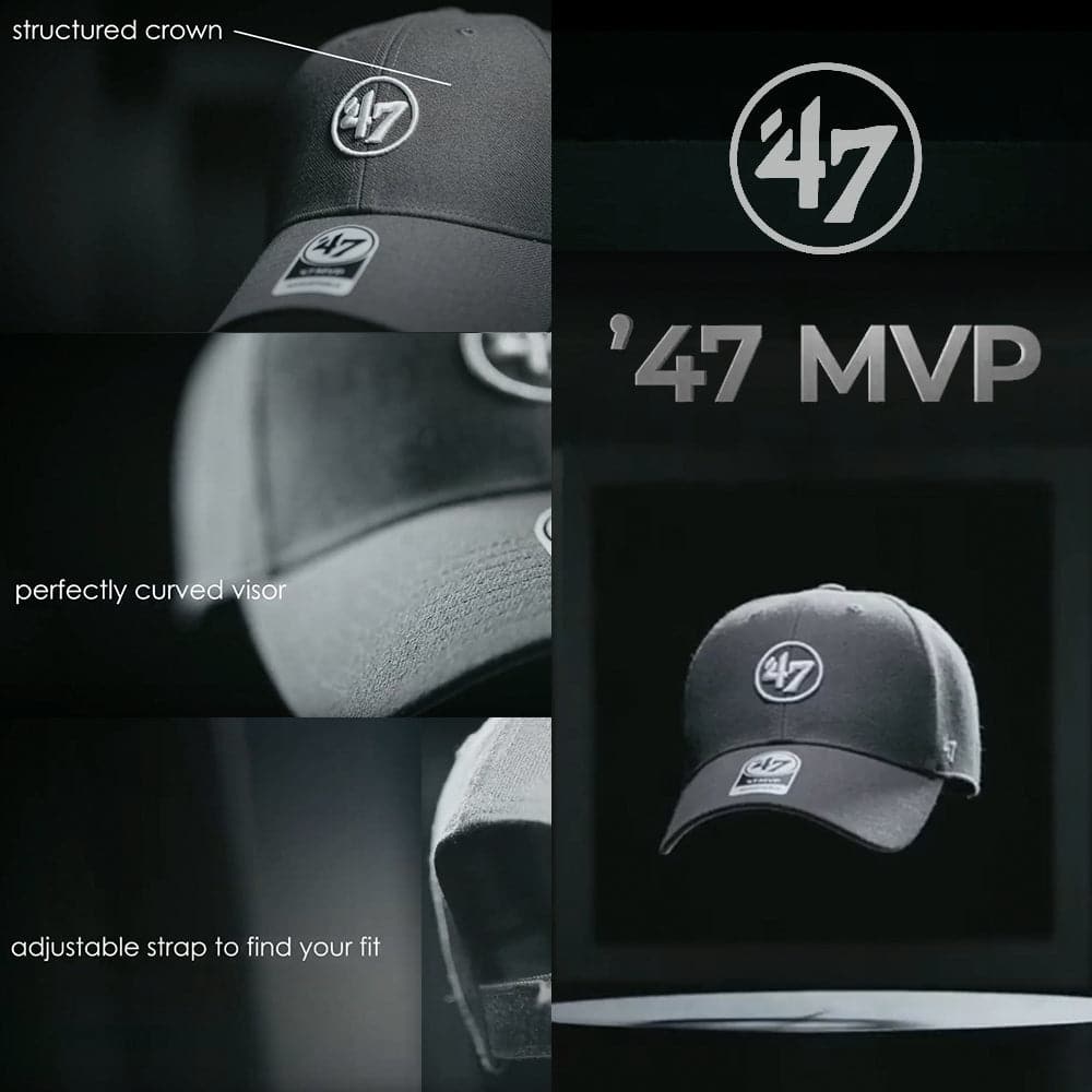 Los Angeles Dodgers '47 MLB Sandalwood MVP Curve Snapback Hat