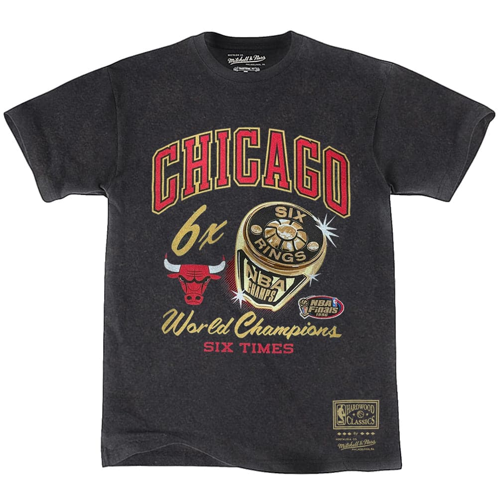 NBA Kids' Chicago Bulls Retro Vintage T-Shirt Black