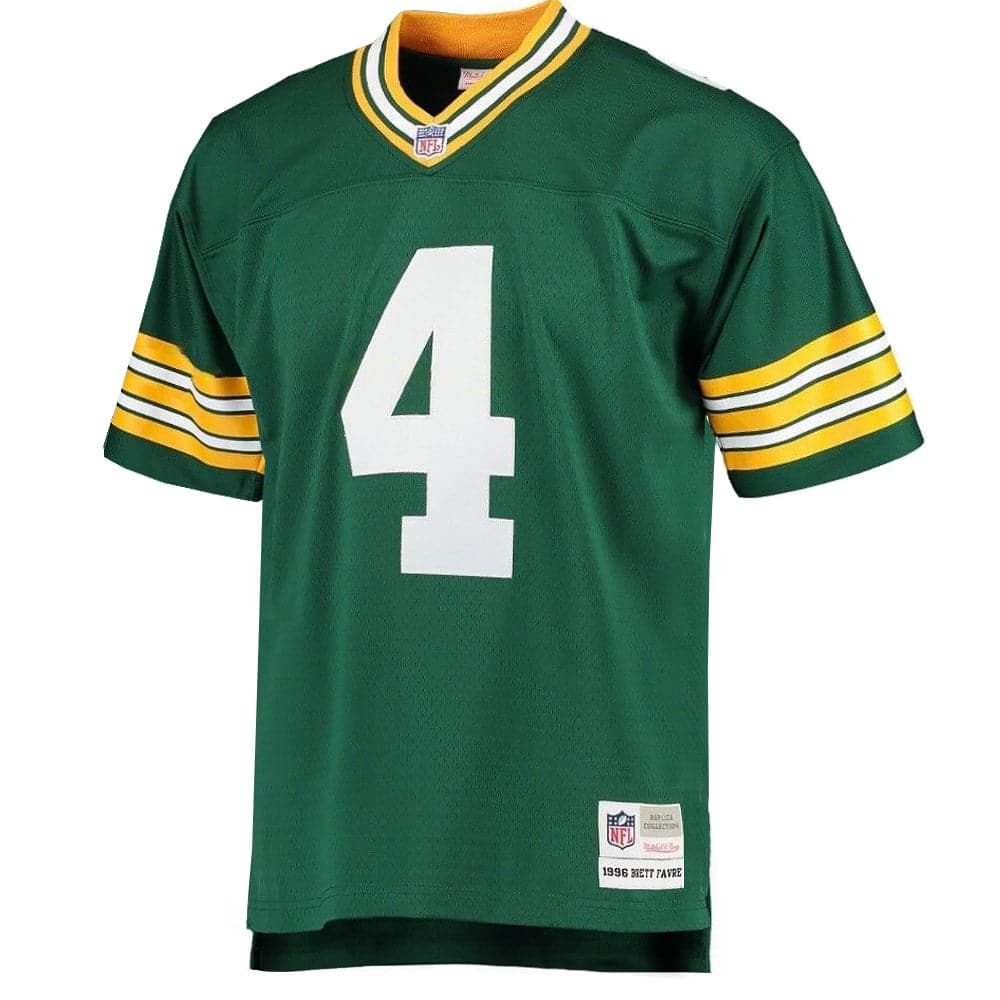 Brett Favre Green Bay Packers Mitchell & Ness NFL Legacy Jersey - Green
