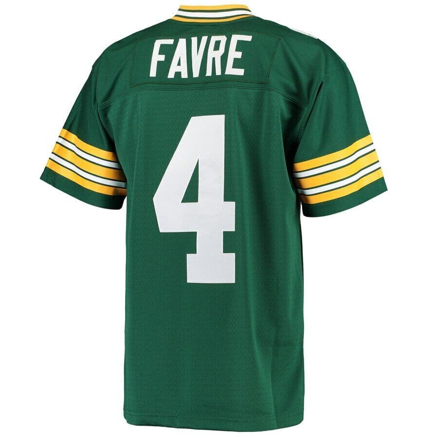 Brett Favre Green Bay Packers Mitchell & Ness NFL Legacy Jersey - Green