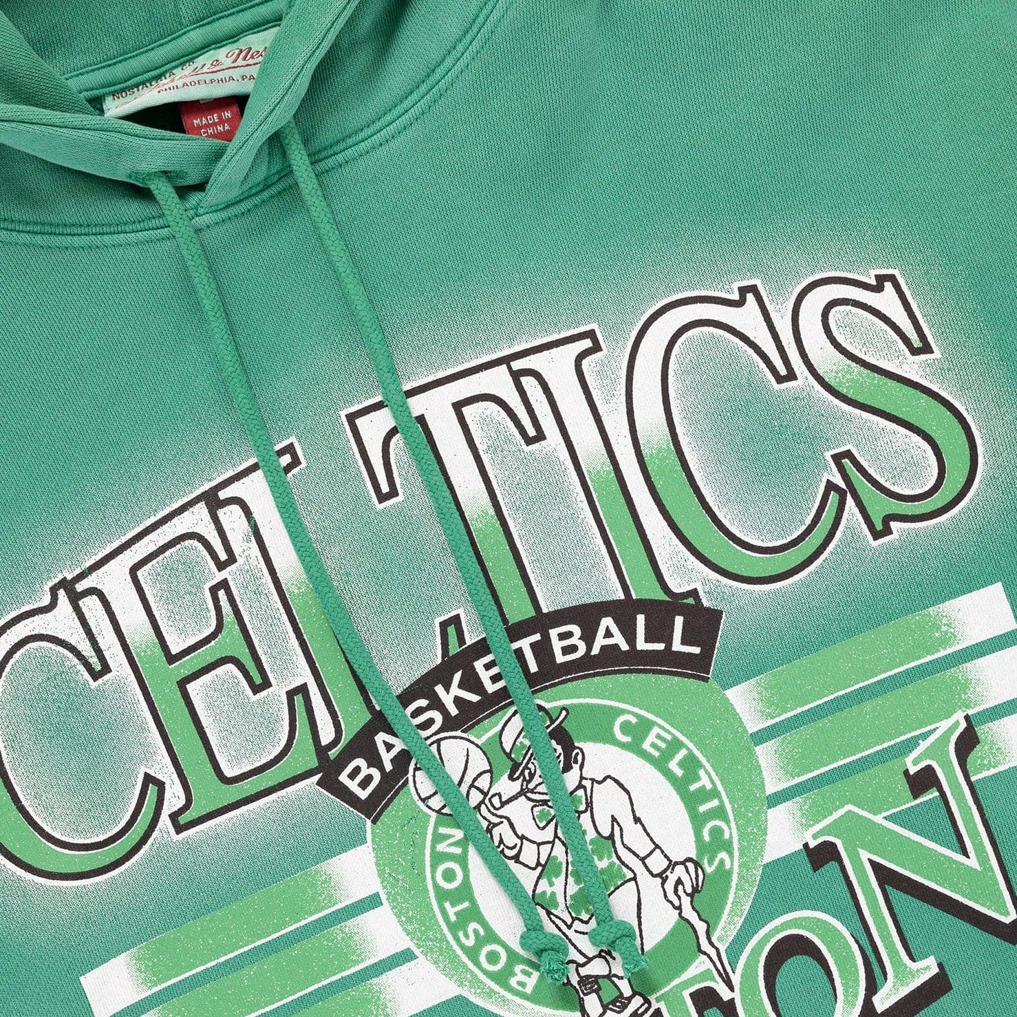 Mitchell & Ness Boston Celtics Glow Arch Hoodie (Celtics Green) – ShoeGrab