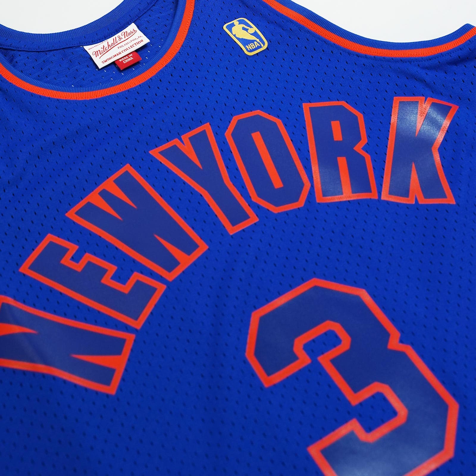 Men's New York Knicks John Starks Mitchell & Ness Blue Hardwood