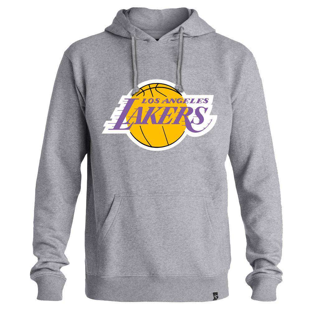 Los Angeles Lakers '47 NBA Imprint Headline Hoodie Jumper - Grey | US ...