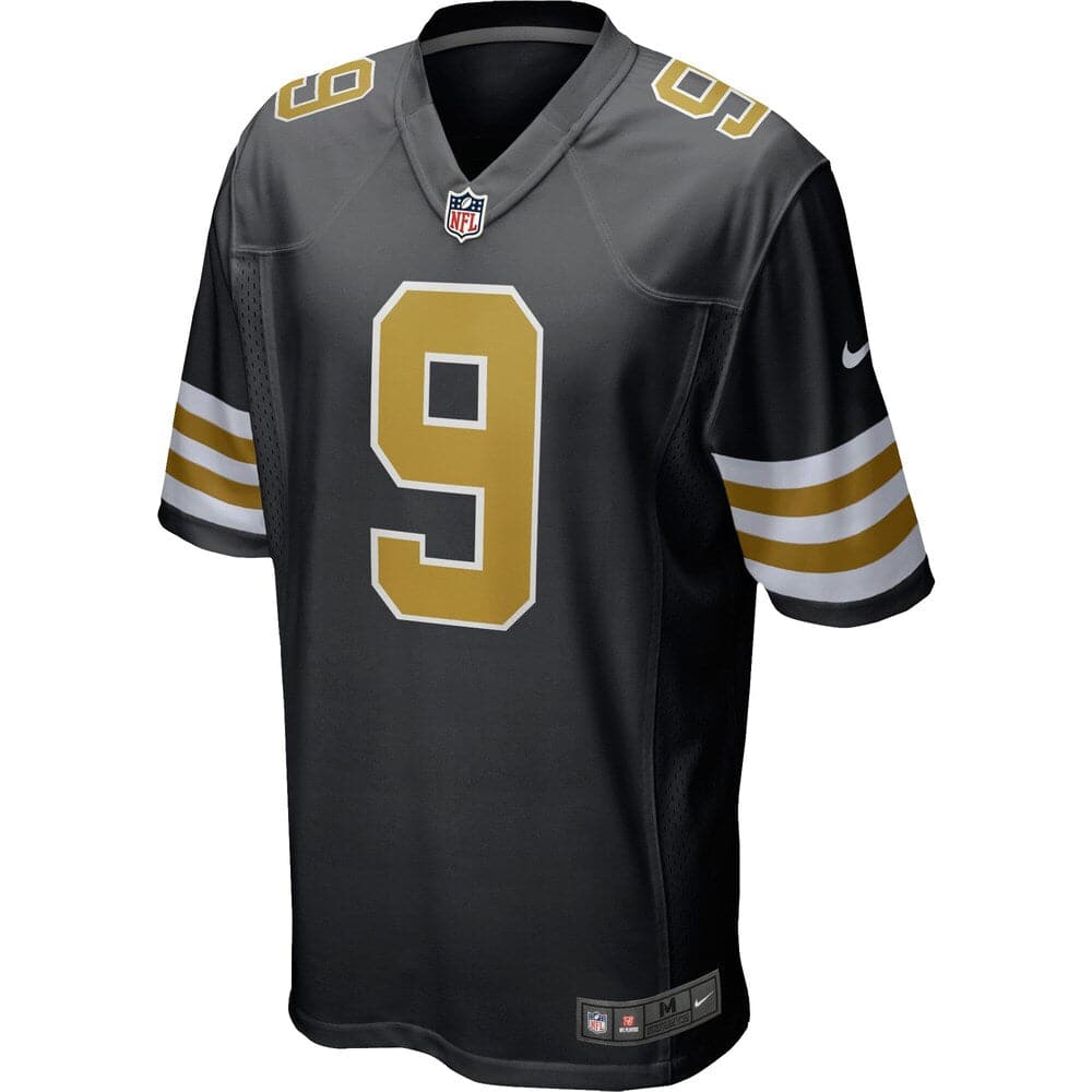 Drew Brees New Orleans Saints Nike NFL Alternate Game Jersey - Black