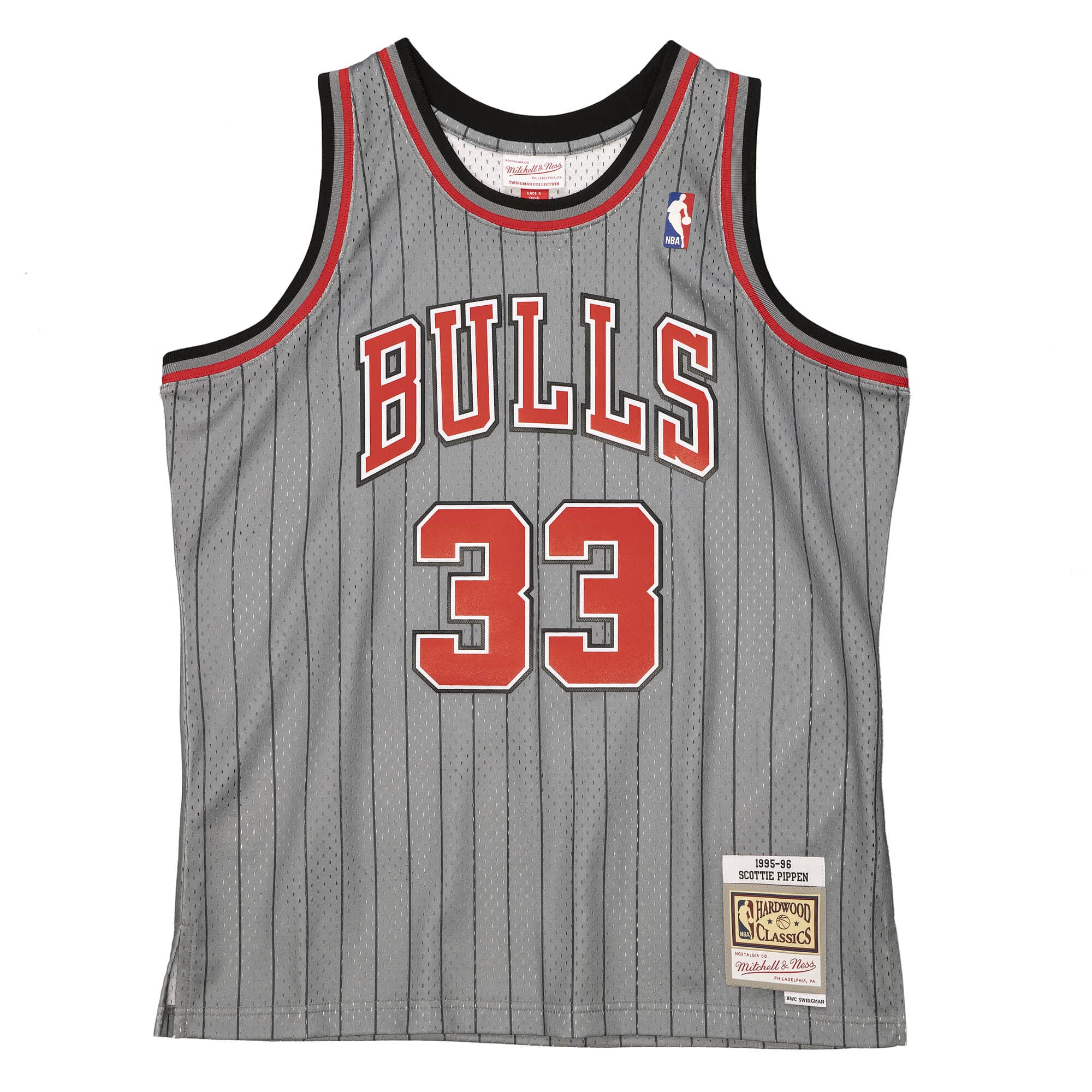 Men's Chicago Bulls Scottie Pippen Mitchell & Ness Green 1995-96