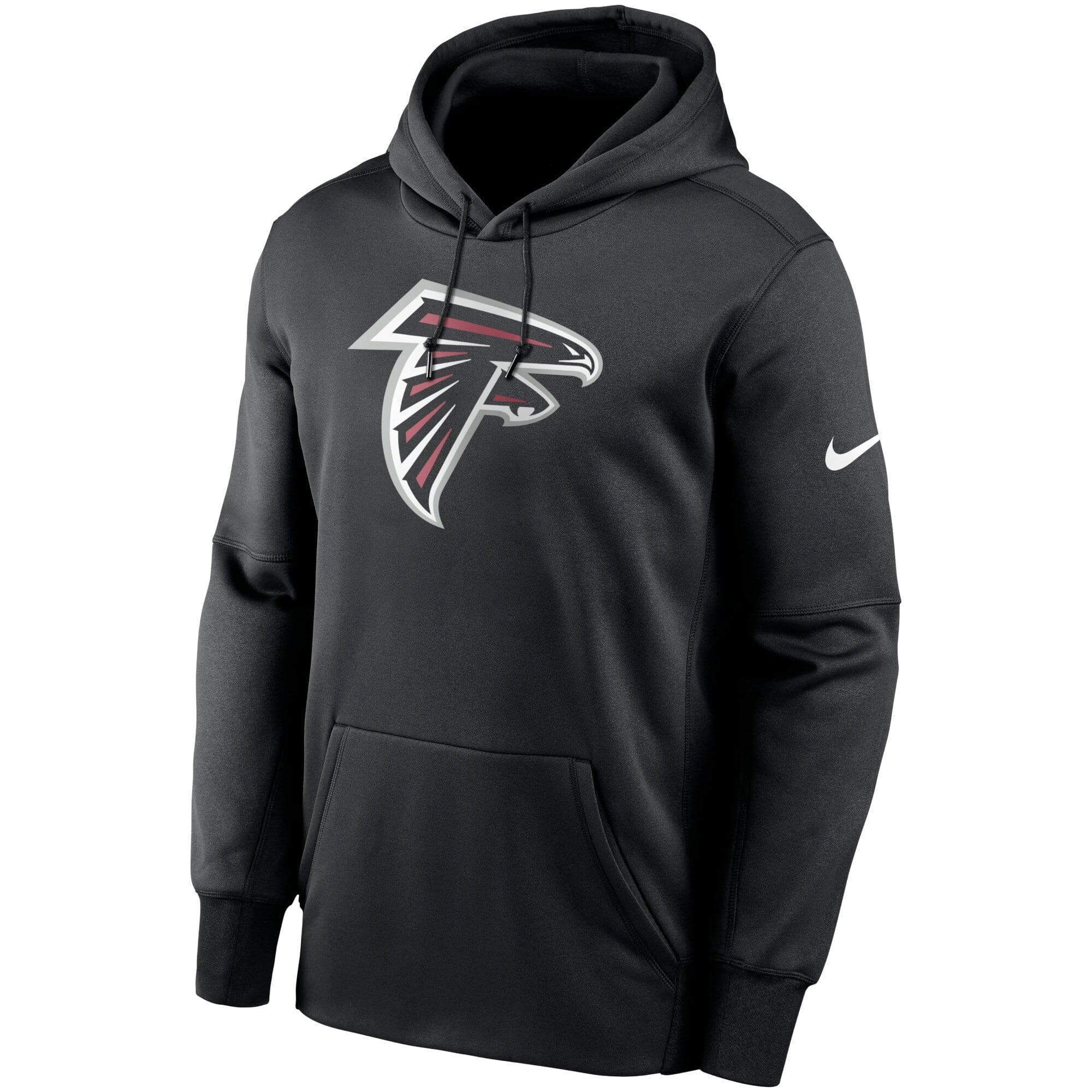 Atlanta Falcons Nike NFL Prime Logo Therma Hoodie Jumper - Black