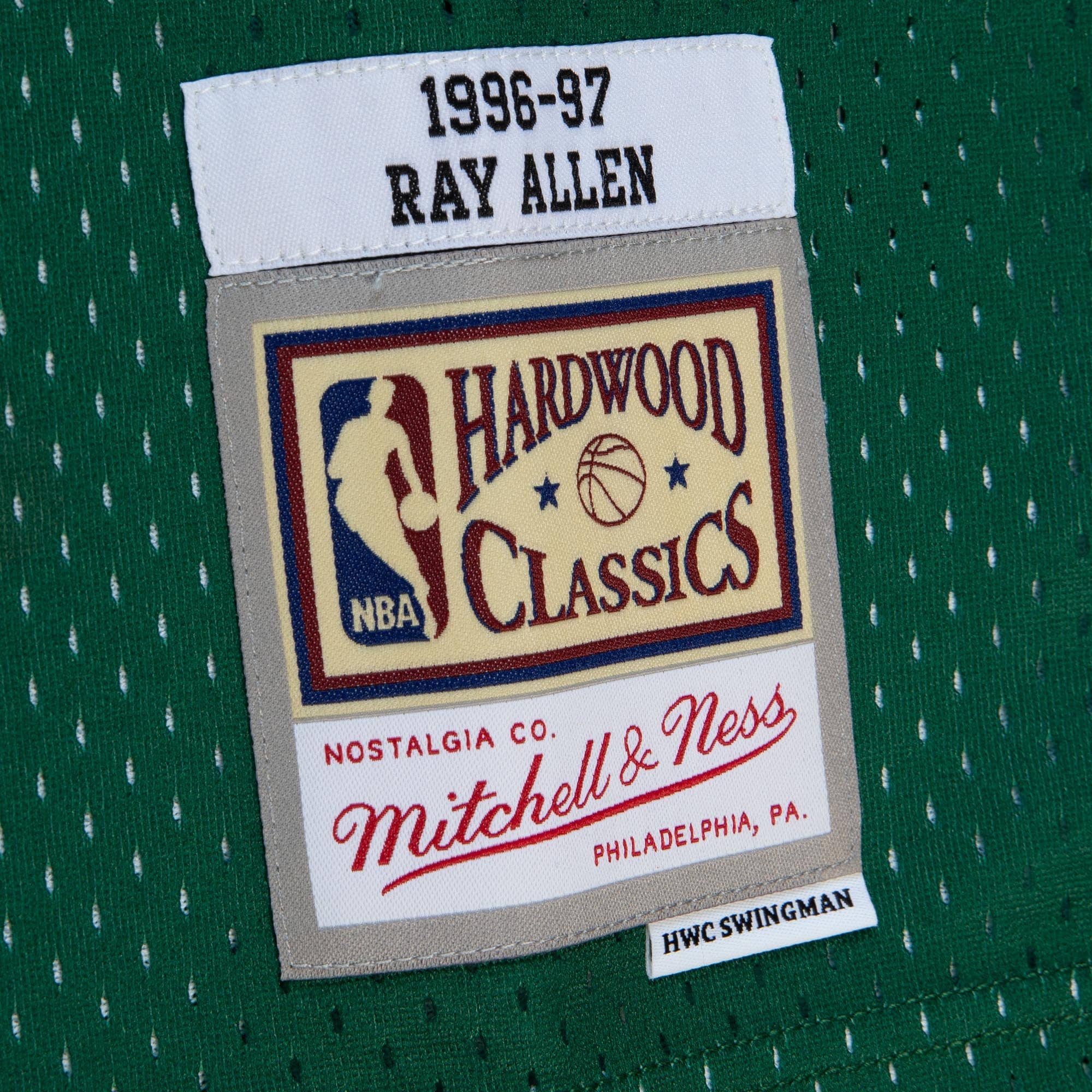 Women's Mitchell & Ness Hardwood Classics Ray Allen Milwaukee