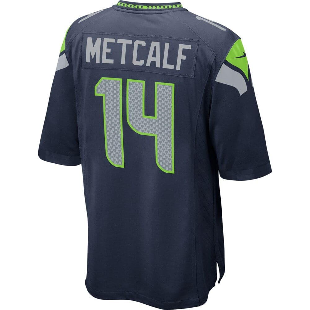 DK Metcalf Seattle Seahawks Nike NFL Game Jersey - Navy