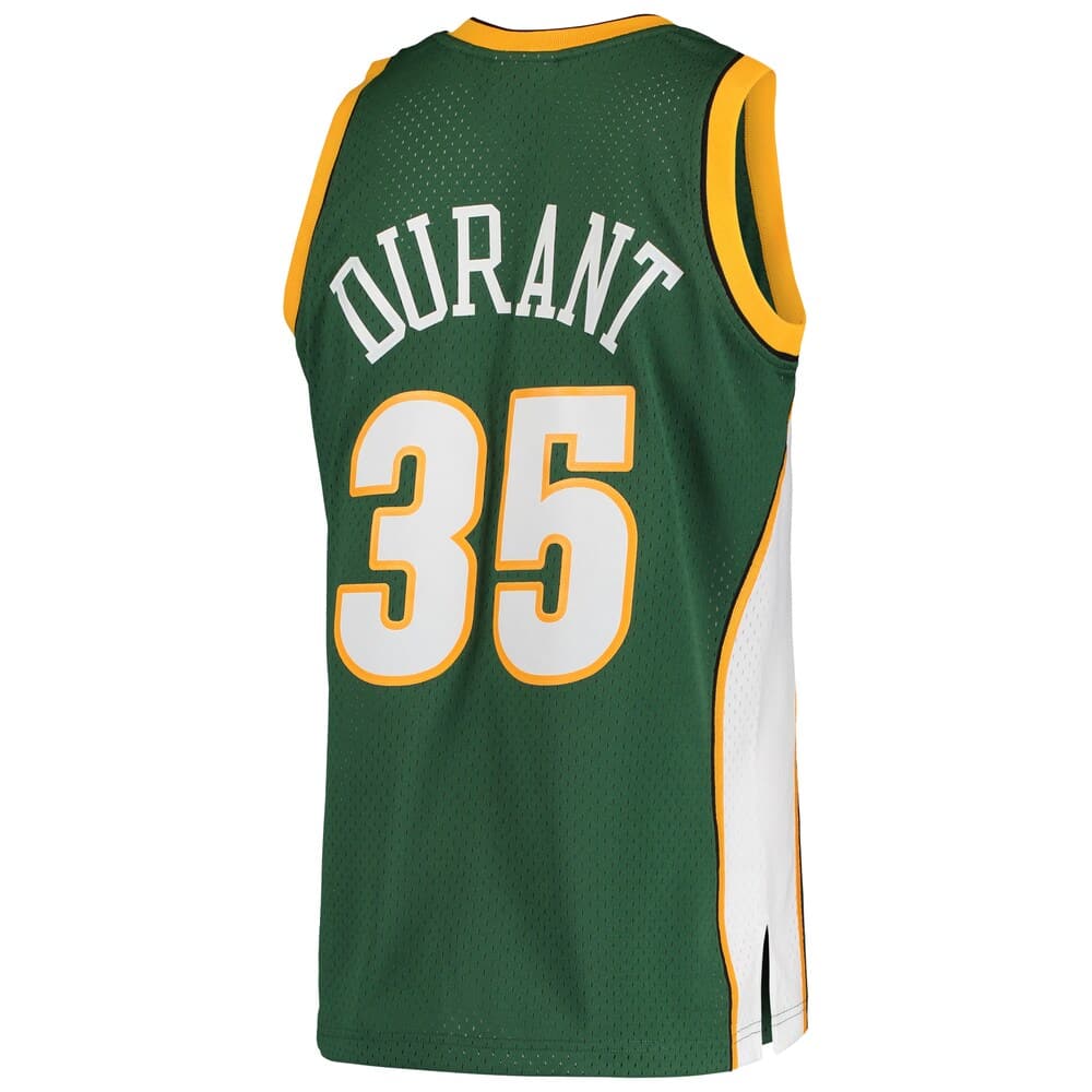 Youth Seattle SuperSonics Kevin Durant Mitchell and Ness Green Jersey - 07-08
