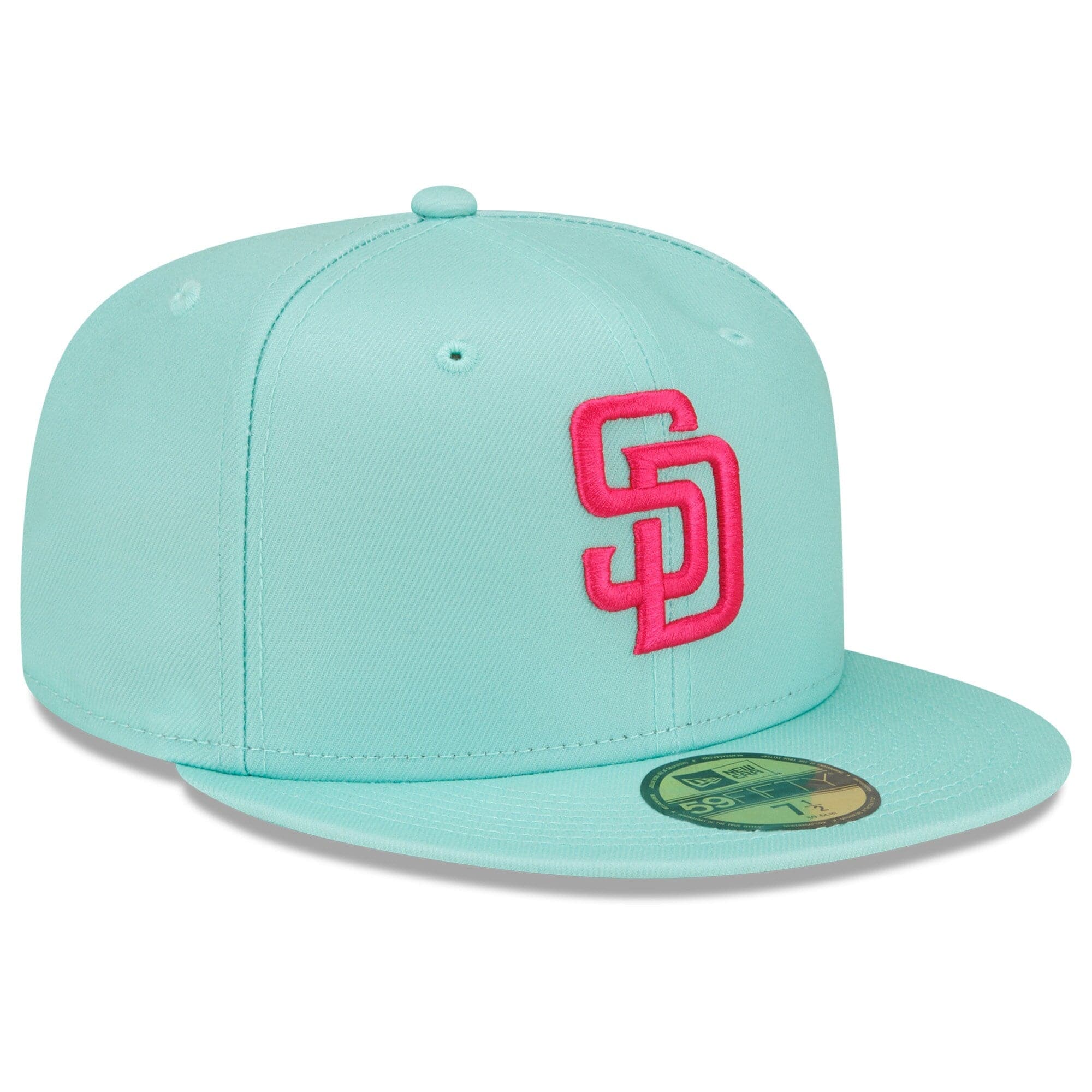 Padres Round Billed Hat Pink SD Padres Snapback Hat Padres 
