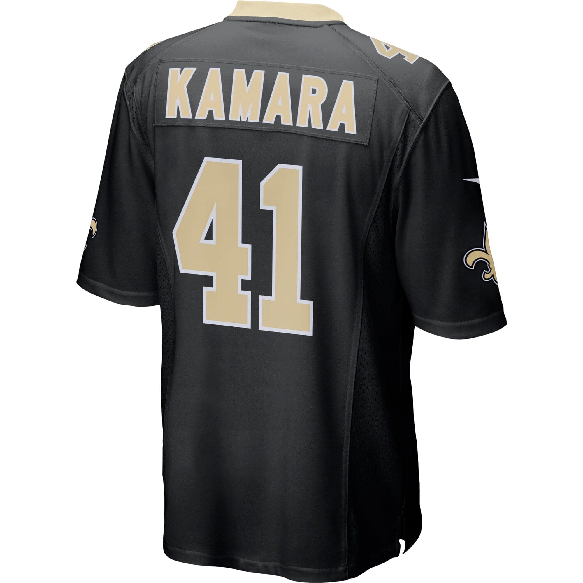 Alvin Kamara New Orleans Saints Nike NFL Game Jersey - Black