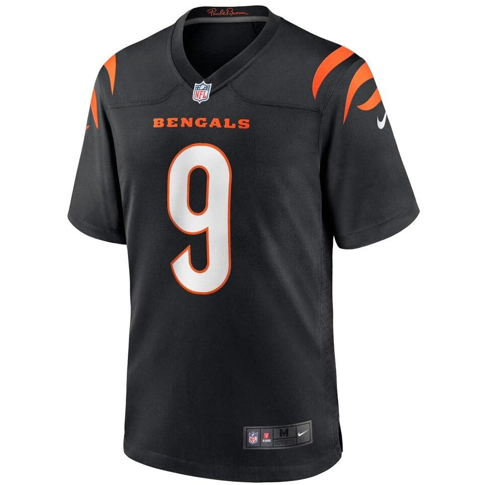Joe Burrow Cincinnati Bengals Nike NFL Game Jersey - Black